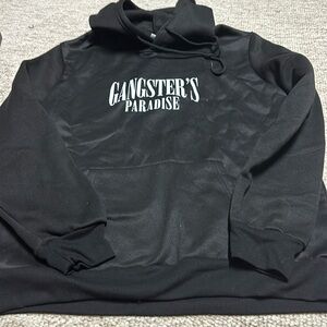 Black Hoodie never worn size M